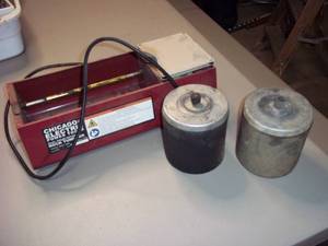 lot 217 image: Chicago Electric Dual Drum Rotary Rock Tumbler