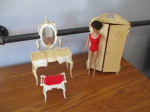 lot 104 image: Vintage Barbie Doll, Victorian Styl...