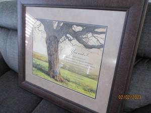 lot 132 image: Beautifully Framed and double matte...