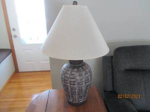 lot 135 image: Pair of (2) Decorative Table lamps ...
