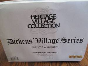 lot 143 image: Department 56 Collectible Heritage ...