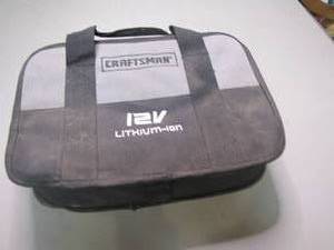 lot 249 image: Craftsman lithium-ion 12v auto hammer in zip case