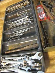 lot 287 image: Variety of Sockets, nut drivers,  Wrenches and specialty Wrench heads