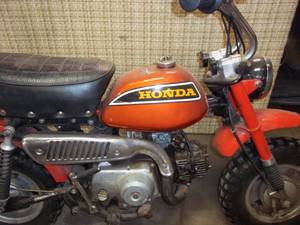 lot 001 image: Highly sought after 1978 Honda Z50 Mini Trail Bike 50cc Motorcycle