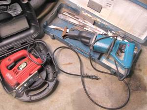 lot 308 image: Makita Sawzall and a Tool Shop jigsaw