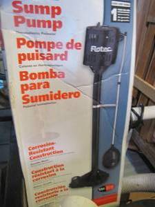 lot 321 image: New In Box Flotec Sump Pump