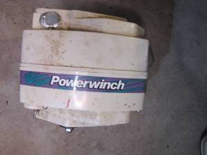 lot 334 image: Power Winch with cable in excellent condition