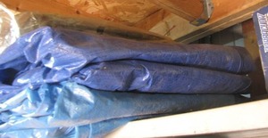 lot 336 image: Lot of tarps, could be 2 or 3