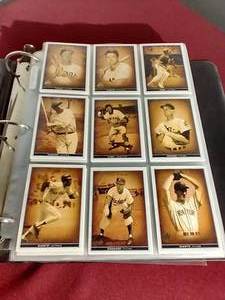 lot 16 image: 2001 & 2002 SP Legendary Cuts Complete Sets