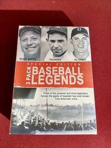 lot 21 image: Baseball Legends 3 DVD Set