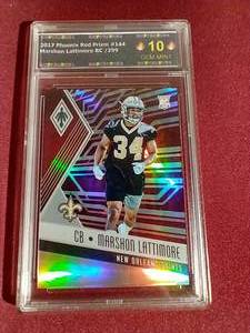 lot 37 image: Slabbed Marshon Lattimore Rookie Card #d299