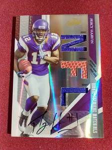 lot 48 image: Percy Harvin Rookie Patch Auto Card - #d299