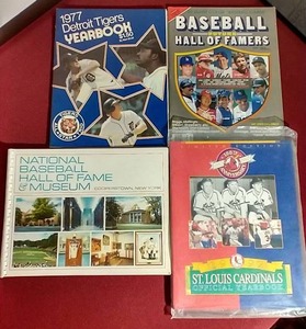 lot 66 image: (4) Vintage Baseball Publications