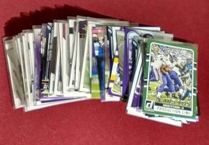 lot 67 image: (50) Adrian Peterson Cards