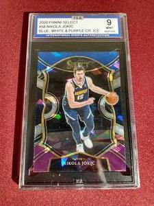 lot 70 image: 2020 Nikola Jokic Cracked Ice - ISA 9