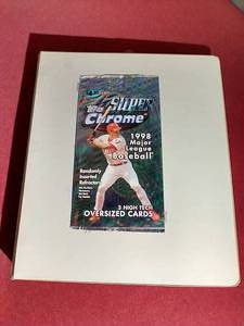 lot 74 image: 1998 Topps Super Chrome - Full Set  Refractors of McGwireSosa