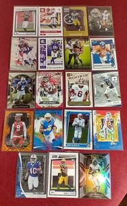 lot 78 image: (19) Football Rookie Cards - Many Big Names