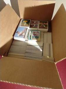 lot 85 image: Box FULL of Baseball Cards