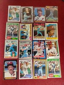 lot 96 image: (16) Mike Schmidt Cards