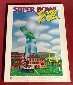 lot 122 image: Super Bowl XII Program - Broncos vs. Cowboys 1978