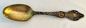 lot 77 image: Vintage Detroit Michigan Souvenir Spoon