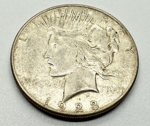 lot 102 image: 1923- S Silver Peace Dollar Coin