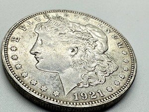 lot 108 image: 1921 - D Morgan Silver Dollar Coin