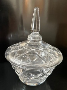 lot 103A image: Vintage Orrefors Covered Candy Dish