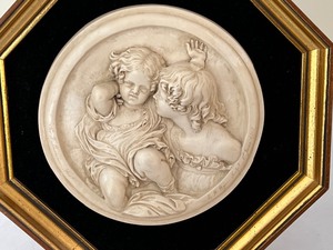 lot 112 image: Framed Reproduction of a Sculpted Classic, Sungott Studios