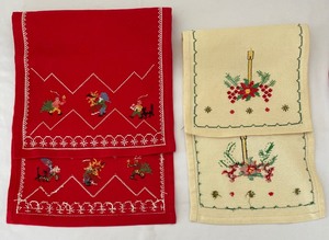 lot 169 image: Festive Holiday Linens