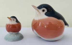 lot 179 image: Bing & Grndahl  Porcelain Birds
