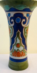 lot 193 image: Vintage Gouda Vase - Holland