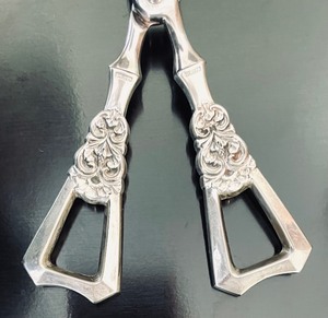 lot 268 image: Danish Sterling Silver Bread Tong