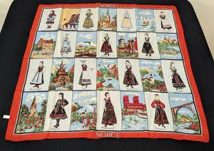 lot 311 image: Vintage Norwegian Scarves