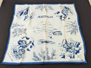 lot 312 image: Pair of Vintage Australia Scarves