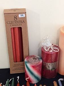 lot 226 image: Large Variety of Taper Candles