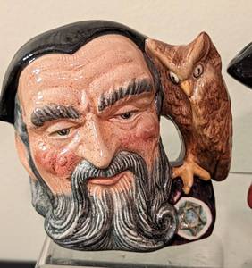 lot 245 image: Set of Five Toby Character Mugs