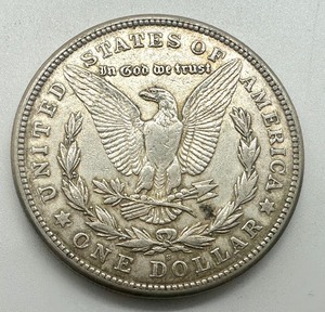 lot 350 image: 1921- S Morgan Dollar Coin