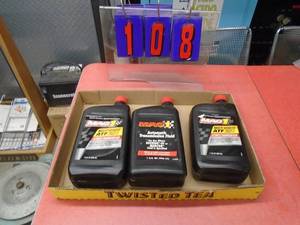 Flat of ATF quarts. As shown.