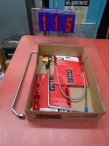 Flat of tools. As shown. Qty of 2 Mac distributor wrenches. As shown.