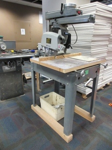lot 102 image: ROCKWELL DELTA 12 RADIAL ARM SAW