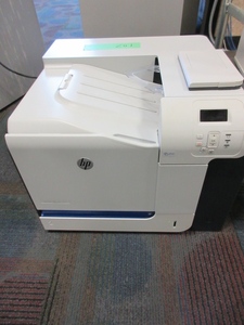 lot 107 image: HP LASER JET ENTERPRISE 500,  M551 SERIES COLOR PRINTER