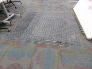 lot 142 image: COMMERCIAL ALL WEATHER RUGSMATS