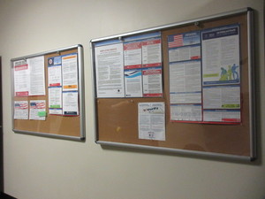 lot 168 image: VIZ-PRO WALL DISPLAY BOARDS