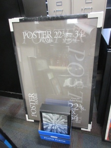 lot 188 image: BLACK PICTURE FRAMES-BRAND NEW