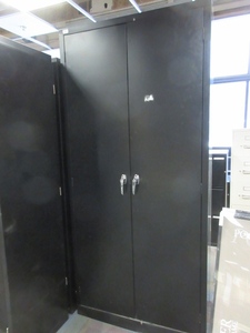 lot 260 image: CURRIER & SEEDBURO 2 DOOR UTILITY CABINET