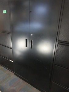 lot 265 image: STEELCASE UTILITY CABINET