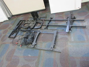 lot 275 image: TV WALL MOUNT UNITS