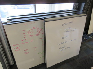 lot 281 image: H.M. ETHOSPACE WHITE BOARDS