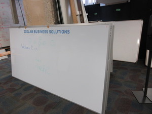 lot 291 image: MIXED BRAND WHITE BOARDS